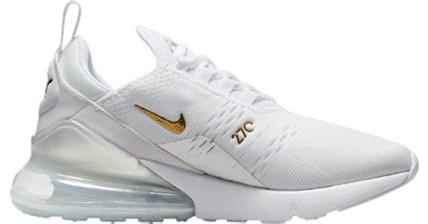 Nike Air Max 270 White Metallic Gold (Women's)